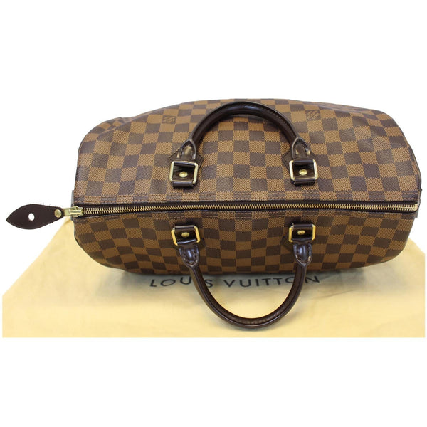 LOUIS VUITTON Speedy 35 Damier Ebene Satchel Bag