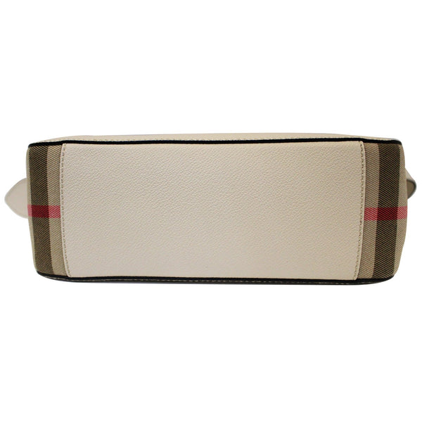 BURBERRY Helmsley House Check Grained Leather Crossbody Bag-US