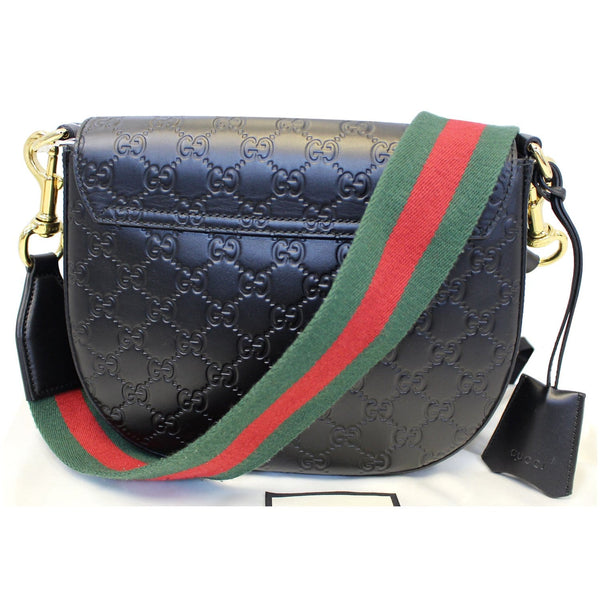 GUCCI Padlock GG Guccissima Signature Leather Shoulder Bag 453189-US
