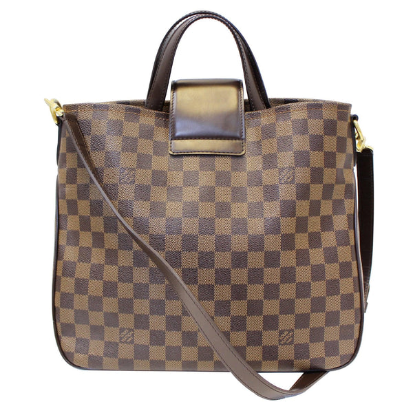 LOUIS VUITTON Cabas Rosebery Damier Ebene Shoulder Handbag-US