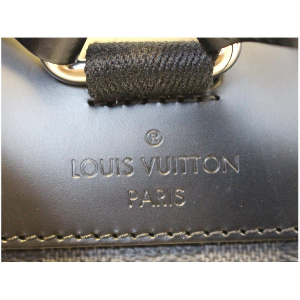 inside LV Christopher PM Damier Graphite Backpack