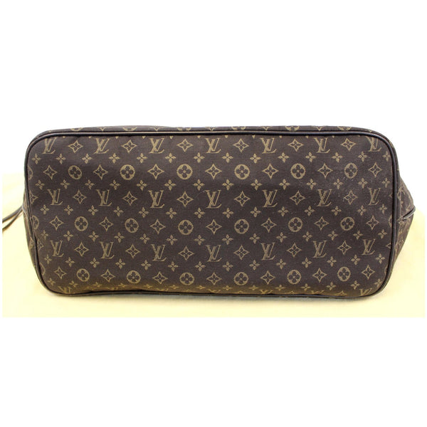 LOUIS VUITTON Neverfull MM Fusain Monogram Idylle Shoulder Bag-US