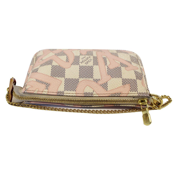 LOUIS VUITTON Tahitienne Mini Pochette Damier Azur Accessories Pouch-US
