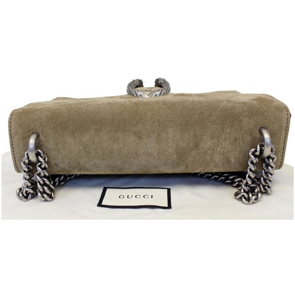 Gucci Medium Dionysus Suede Leather Shoulder Bag - top upper side