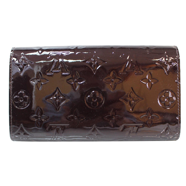 Amarante- Louis Vuitton Mira Monogram Vernis Chain Pouch