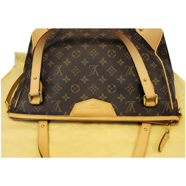 LOUIS VUITTON Estrela MM Monogram Canvas Shoulder Bag Brown
