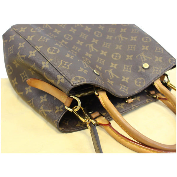 lv Montaigne MM Monogram Canvas Shoulder Bag For Women