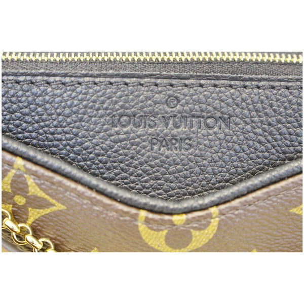 LOUIS VUITTON Pallas Monogram Canvas Clutch Crossbody Bag-US