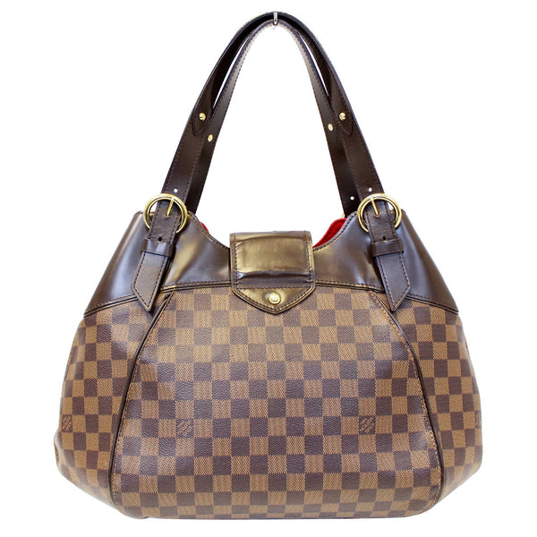 LOUIS VUITTON Sistina GM Damier Ebene Shoulder Handbag-US