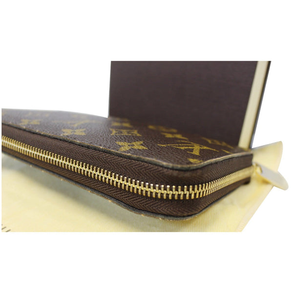 Louis Vuitton Zippy Monogram Canvas Brown Wallet