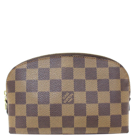 LOUIS VUITTON Damier Ebene Pochette Cosmetic Pouch-US