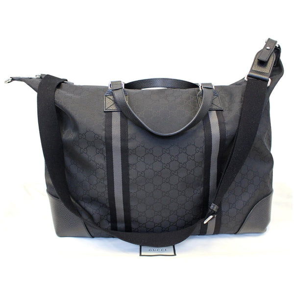 Gucci Nylon GG Guccissima XL Travel Duffle Luggage Bag 449180-US