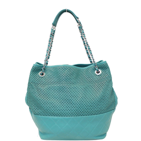 Chanel Tote Bag Calfskin Up In The Air North South - strap