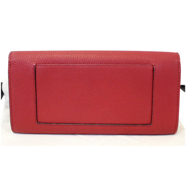 CELINE Large Flap Multifunction Leather Wallet Red-US