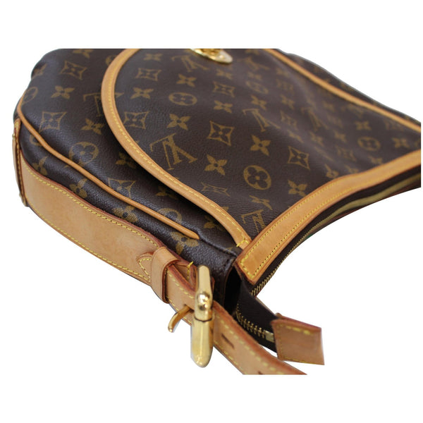 lv Tulum GM Monogram leather Canvas Shoulder Bag