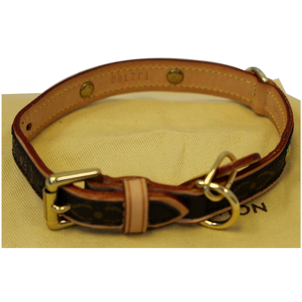 Louis Vuitton Monogram PM Dog Collar - Brown Pet Accessories, Decor &  Accessories - LOU769913