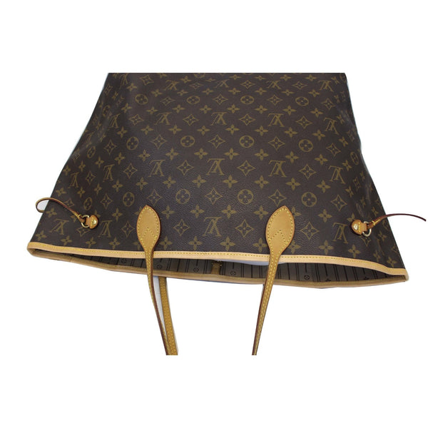 LOUIS VUITTON Neverfull GM Monogram Canvas Tote Shoulder Bag Brown