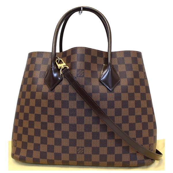 LOUIS VUITTON Kensington Damier Ebene Shoulder Handbag-US