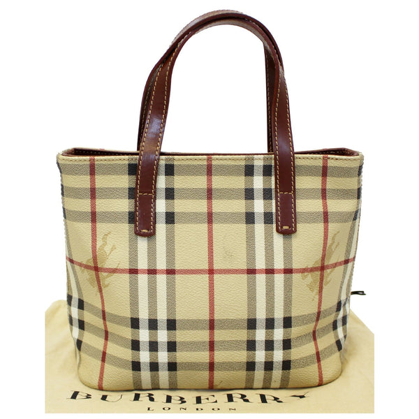 BURBERRY Nova Check Tote Bag-US