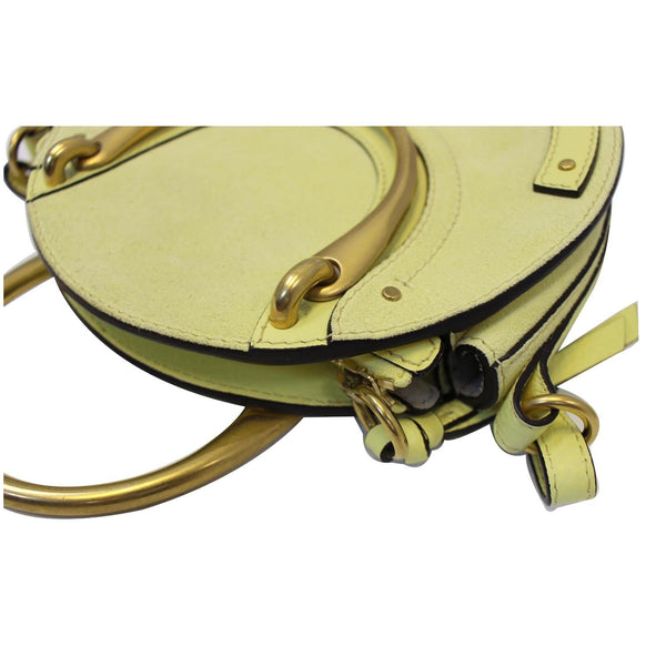 Chloe Crossbody Bag Calfskin Suede Small Pixie - bottom view