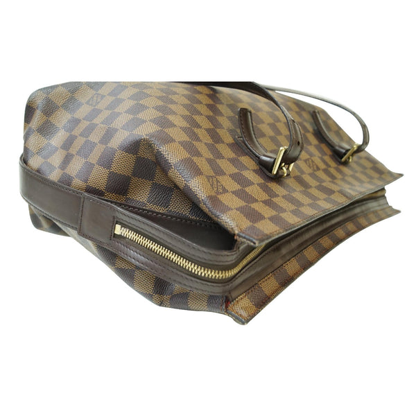 LOUIS VUITTON Chelsea Damier Ebene Shoulder Bag Brown