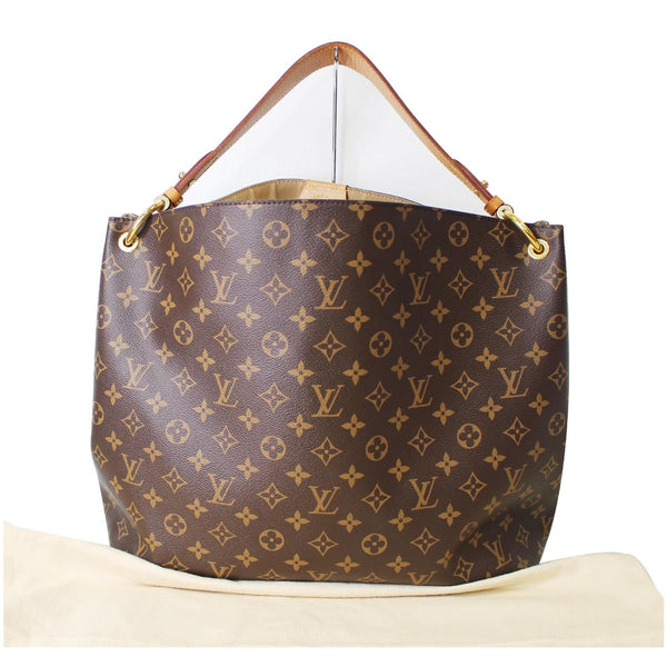 preowned Lv Graceful MM Monogram Canvas Shoulder Bag