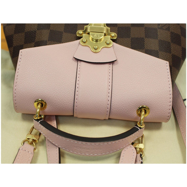 Louis Vuitton Clapton Damier Ebene Backpack Bag top view