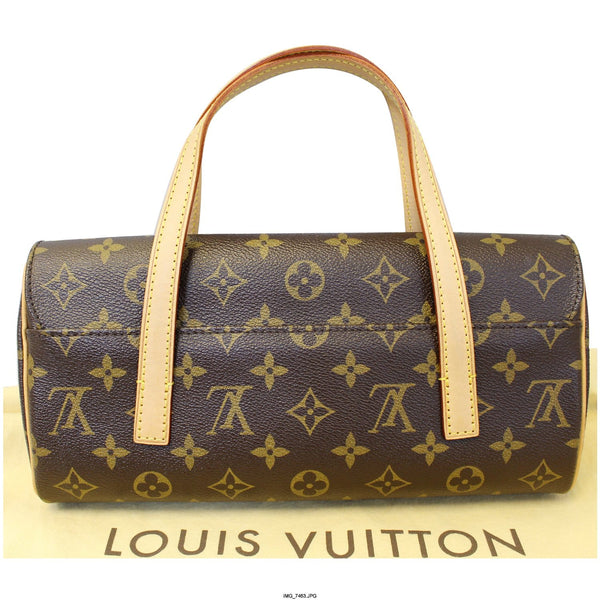 LOUIS VUITTON Sonatine Monogram Canvas Satchel Bag-US