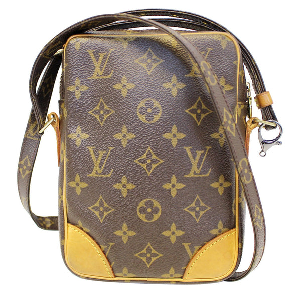 LOUIS VUITTON LV Danube Monogram Canvas Crossbody Bag Brown-US