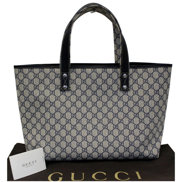 GUCCI GG Supreme Tote Bag 211134 Blue