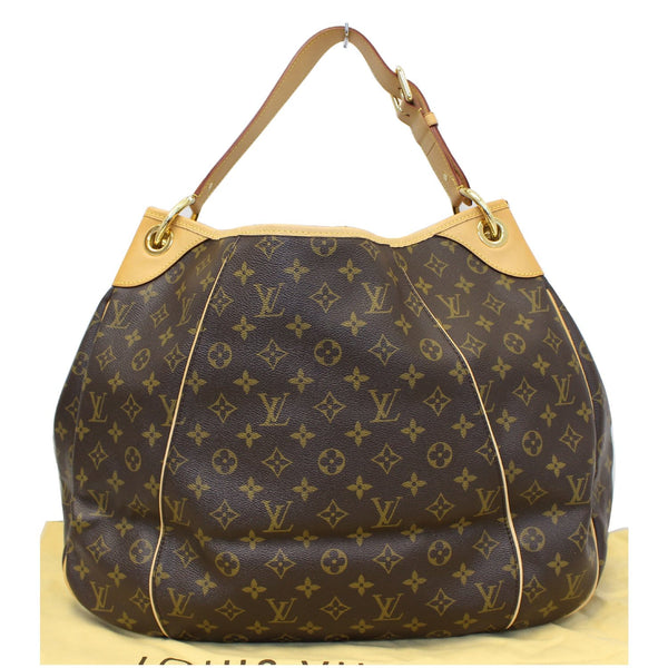 LOUIS VUITTON Galliera GM Monogram Canvas Shoulder Tote Bag Brown
