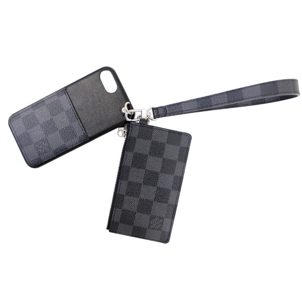 Louis Vuitton Damier Graphite Playphone Iphone 8 Pouch
