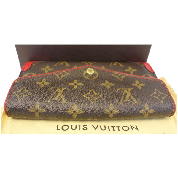 LOUIS VUITTON Sarah Retiro Monogram Canvas Wallet Brown/Cerise-US