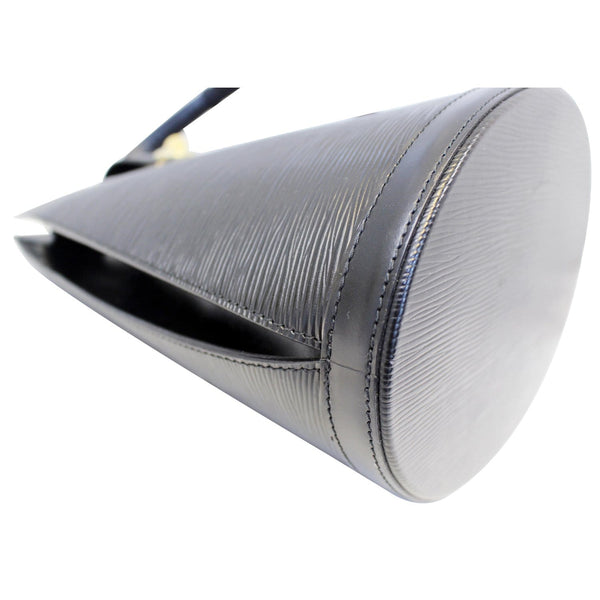 LOUIS VUITTON Cluny Epi Leather Shoulder Bag Black-US