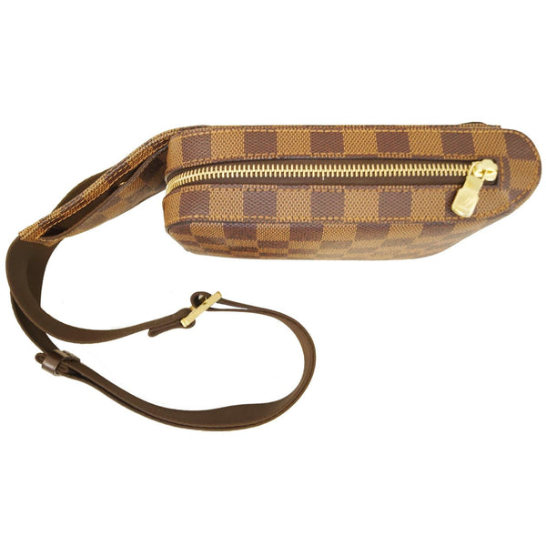 LOUIS VUITTON Geronimos Damier Ebene Hip Bag Brown-US