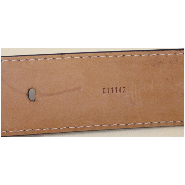 Louis Vuitton Ellipse Monogram Canvas Belt - Back view
