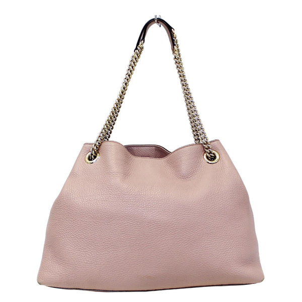 GUCCI Soho Pebbled Leather Chain Shoulder Bag 308982-US