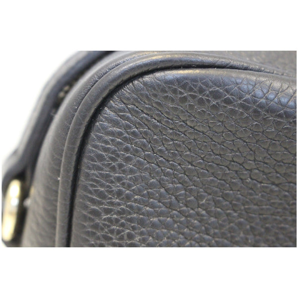 GUCCI Soho Disco Black Leather Crossbody Bag 308364-US