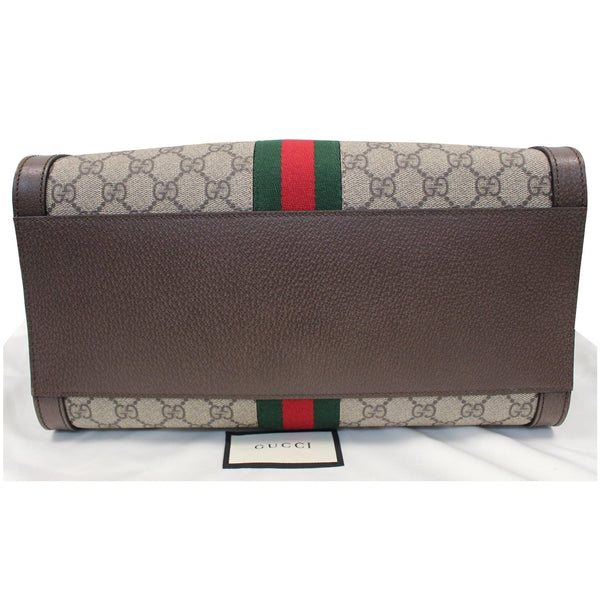 GUCCI Ophidia Medium GG Supreme Tote Shoulder Bag Beige 524537