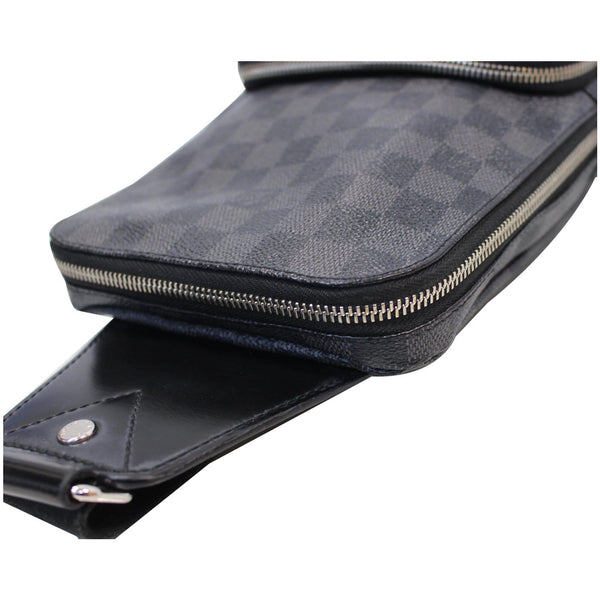 Louis Vuitton Avenue Sling Damier Graphite Crossbody with zip