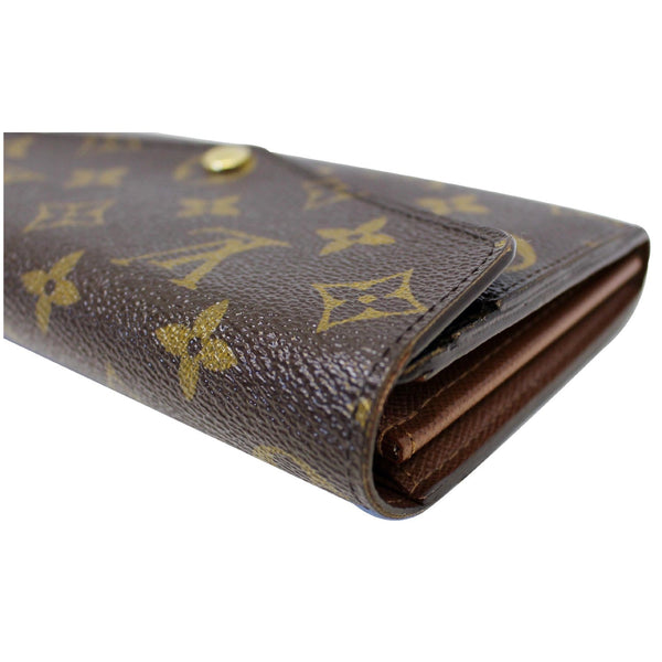 LOUIS VUITTON Sarah NM Monogram Canvas Wallet Brown-US