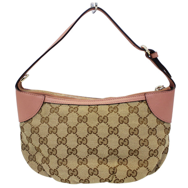 GUCCI GG Canvas Beige/Pink Accessories Pochette Bag-US