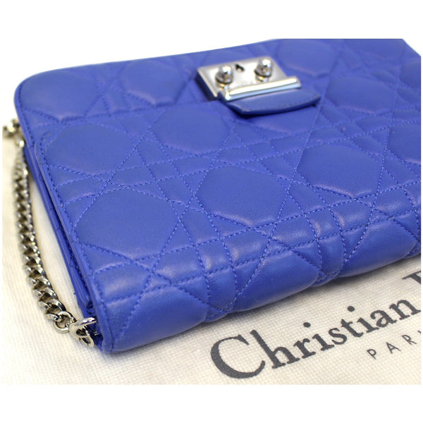 CHRISTIAN DIOR Miss Dior Promenade Cannage Quilted Leather Crossbody Bag-US