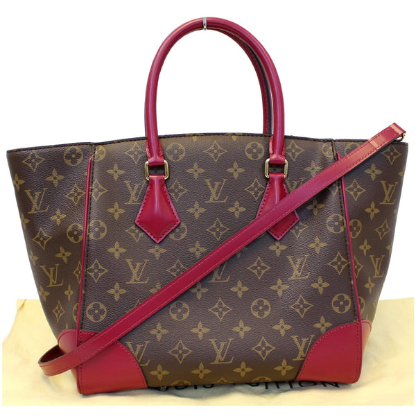 LOUIS VUITTON Phenix Monogram Canvas Shoulder Handbag Magenta