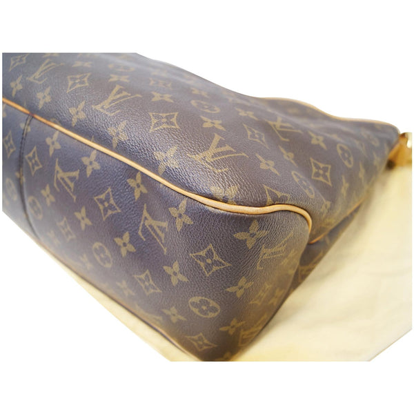 LOUIS VUITTON Delightful MM Monogram Canvas Shoulder Bag Brown