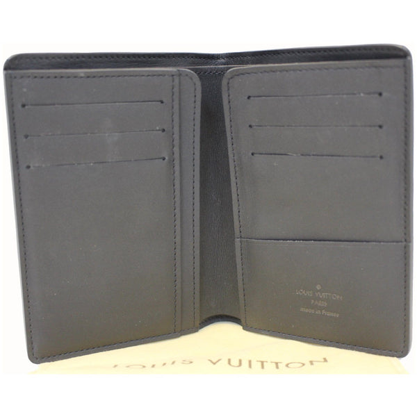 LOUIS VUITTON Pocket Organizer Damier Infini Black-US