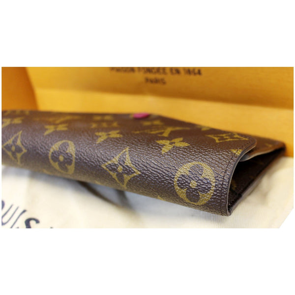 LOUIS VUITTON Damier Ebene Josephine Wallet Brown-US