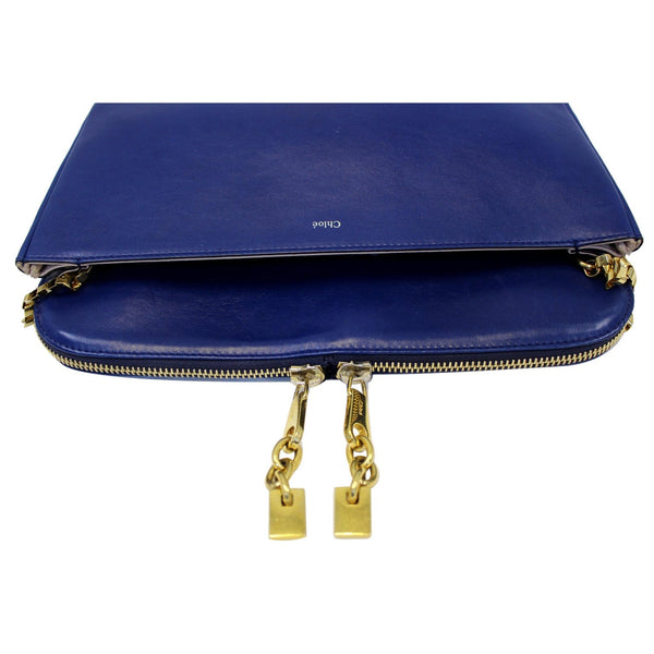 Chloe Shoulder Bag Lucy Medium Leather - bottom view