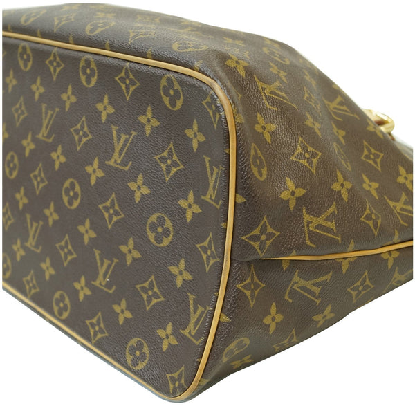 LOUIS VUITTON Palermo GM Monogram Canvas Tote Shoulder Bag Brown