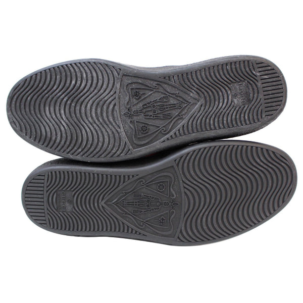 GUCCI Ace Low-Top Flames Sneaker Black 440724 US 7.5